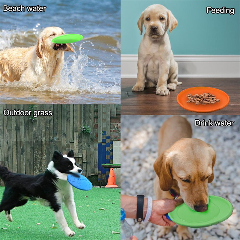 Silicone Flying Disc Toys Mult - Flying Disc Dog Training Toy recension och pris