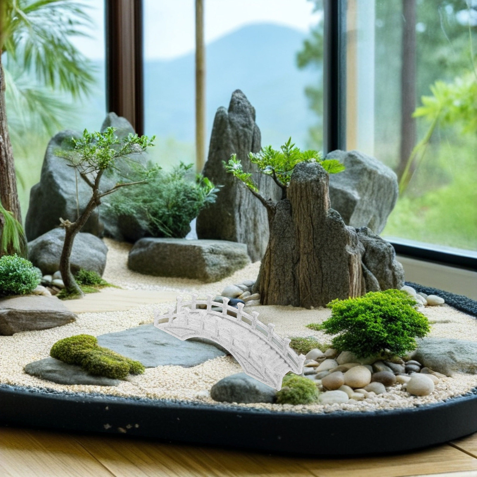 Miniature Arch Bridge Garden D - Aquarium recension och pris
