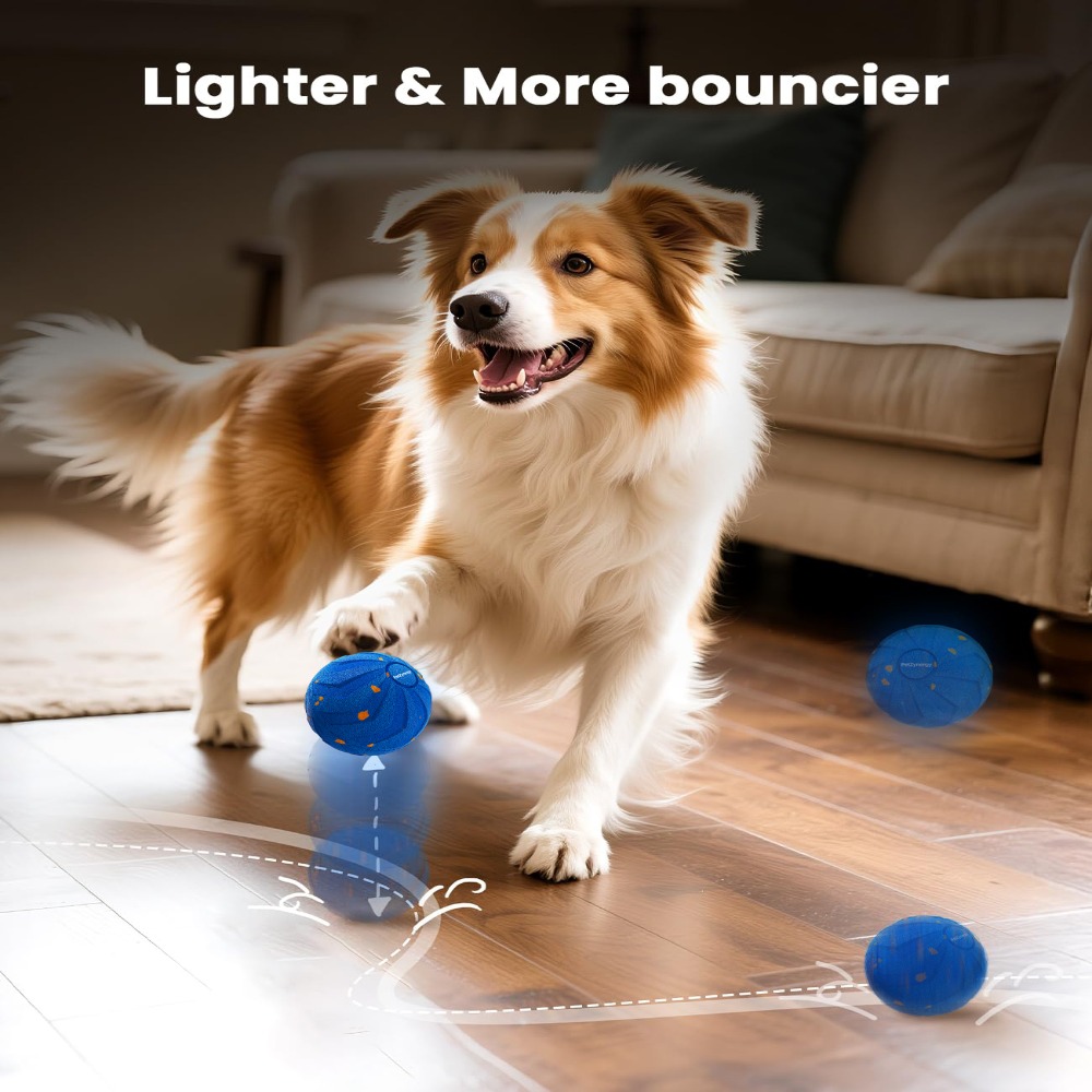 Bite Resistant Smart Dog Ball  - Automatic Moving Dog Ball recension och pris
