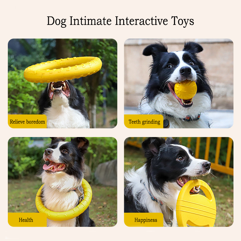 EVA Durable Dog Toys 4 Pack  F - Indestructible Dog Chew Toy recension och pris