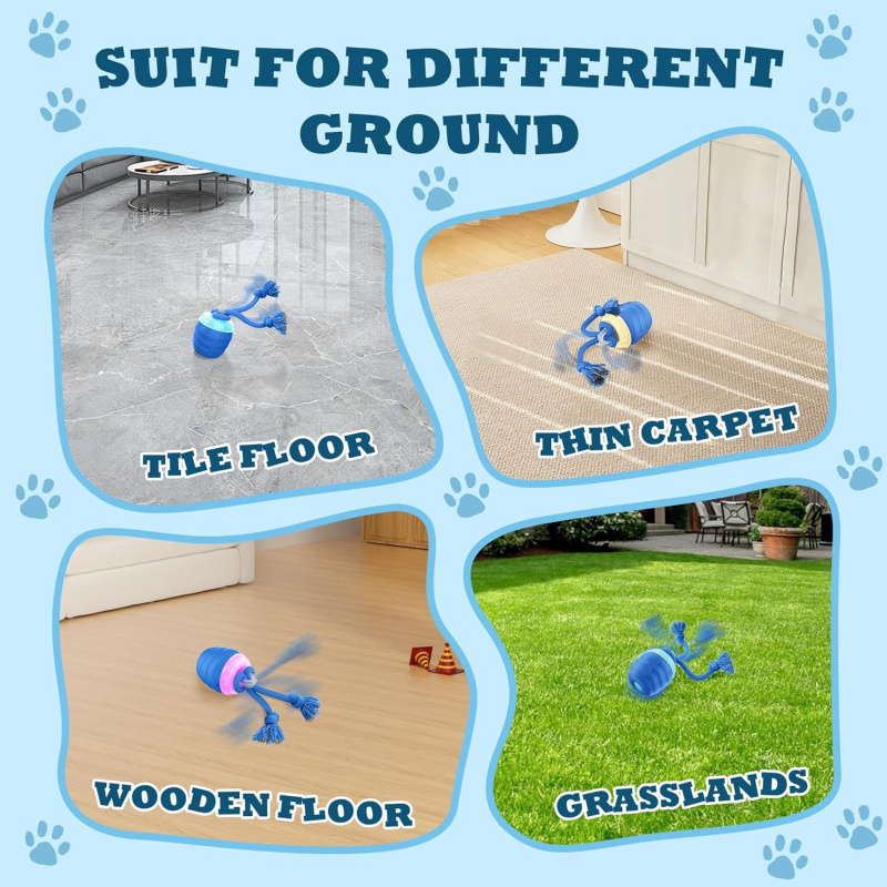 2026 Upgraded Automatic Moving - Automatic Moving Dog Ball recension och pris