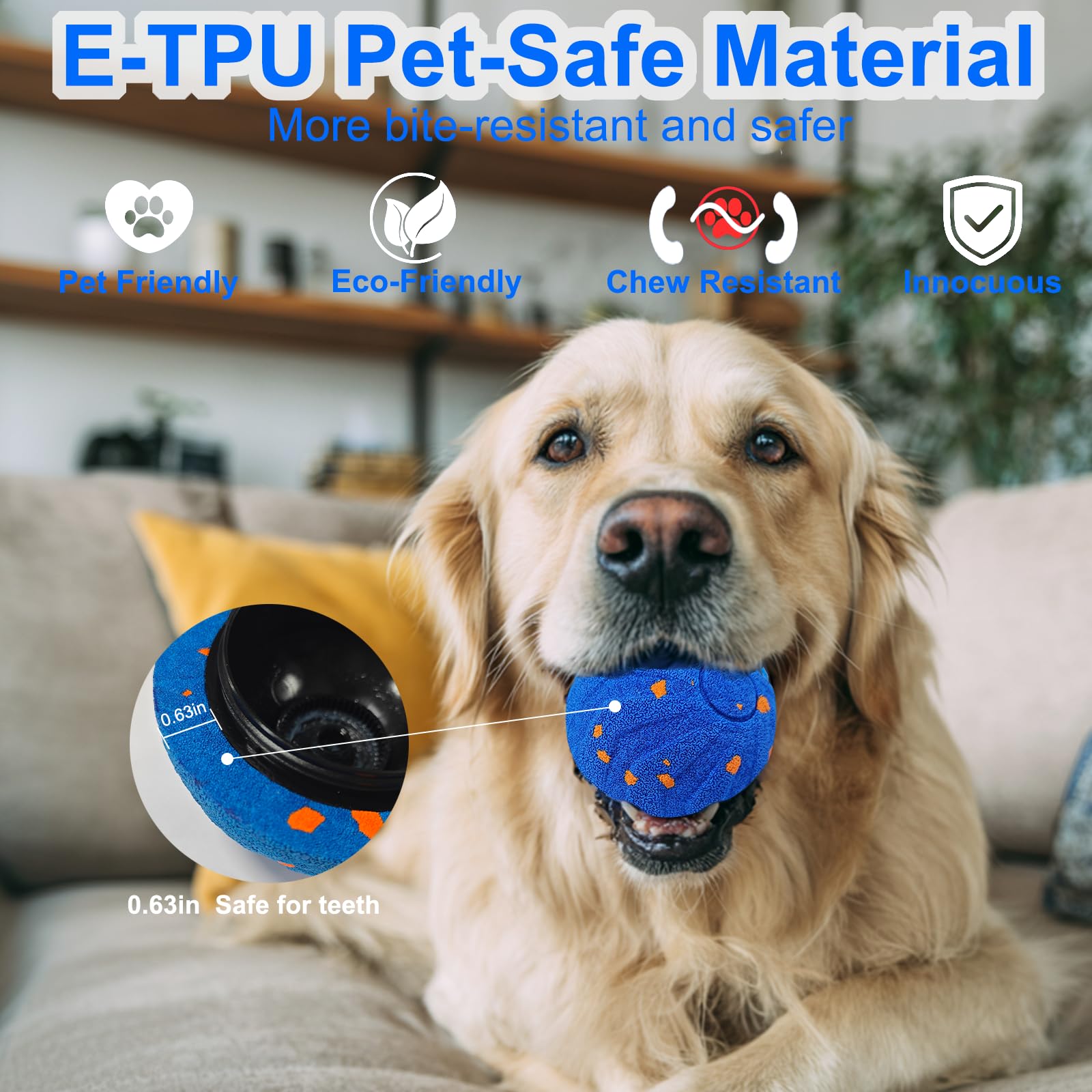 Interactive Dog Ball, Automati - Automatic Moving Dog Ball recension och pris