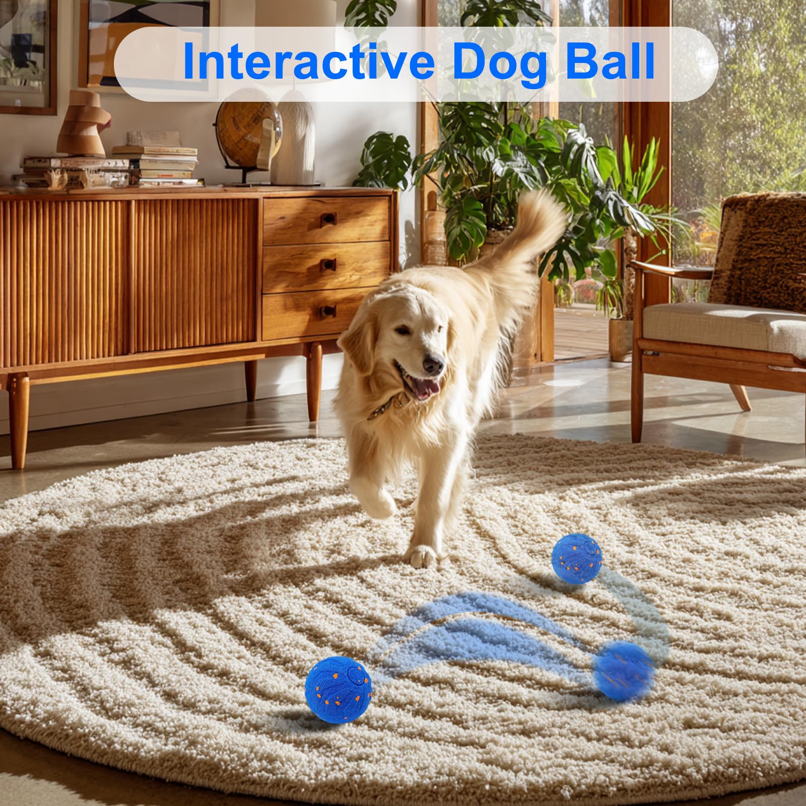 Interactive Dog Ball, Automati - Automatic Moving Dog Ball recension och pris