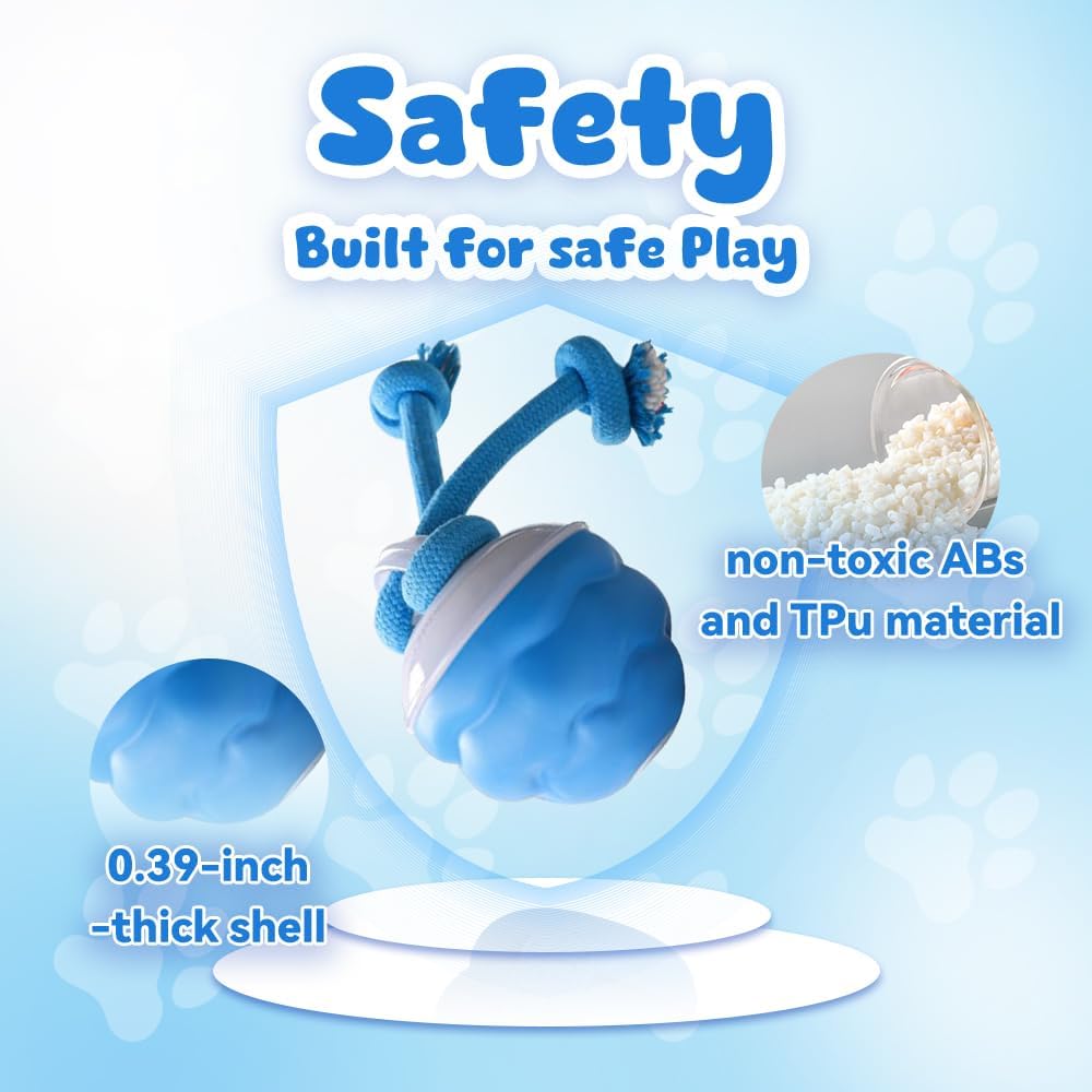 Smart Dog Toy, Automatic Movin - Automatic Moving Dog Ball recension och pris
