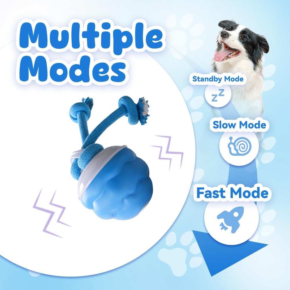 Smart Dog Toy, Automatic Movin - Automatic Moving Dog Ball recension och pris
