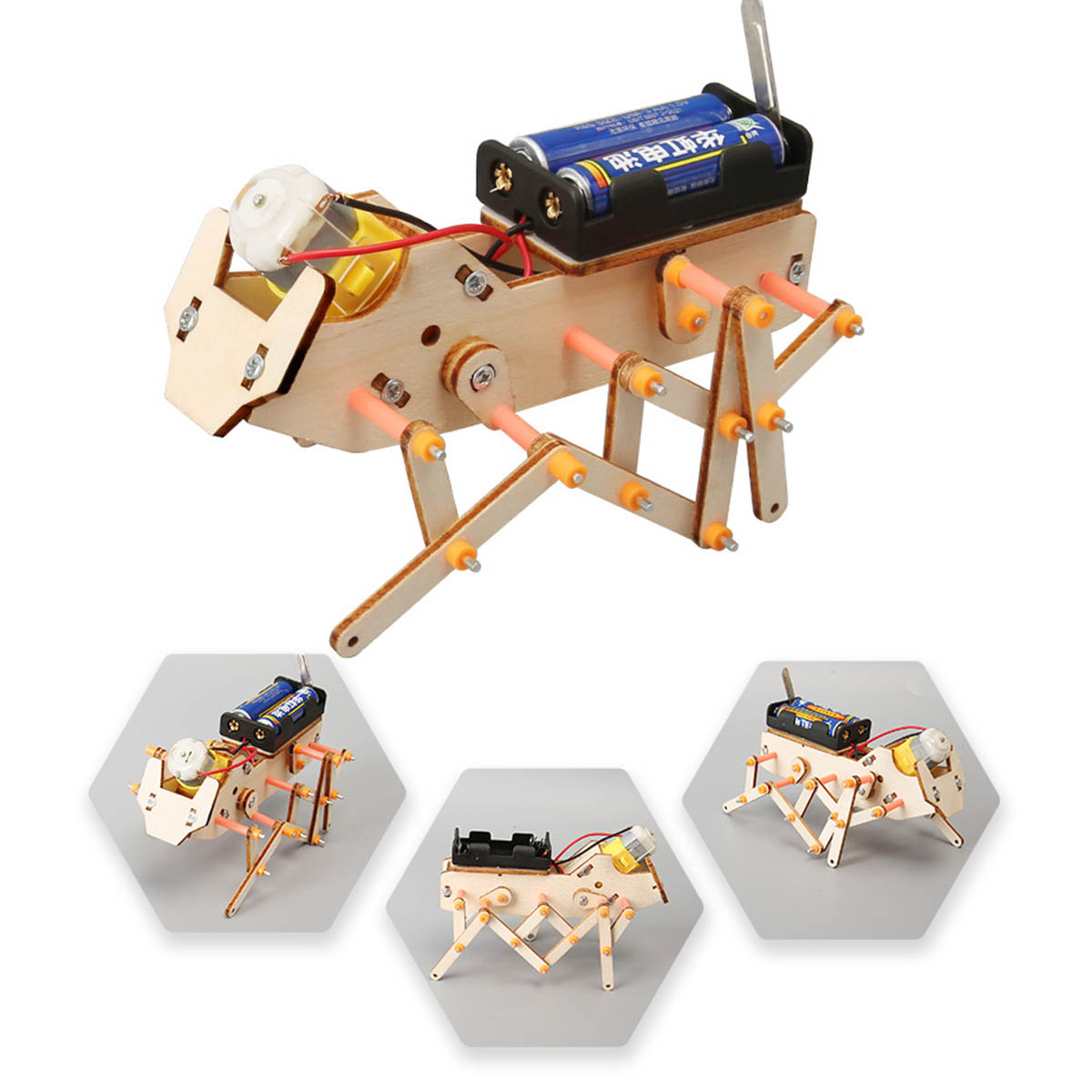 Students DIY Technology Small  - Interactive Squeaky Plush Dog Toy recension och pris