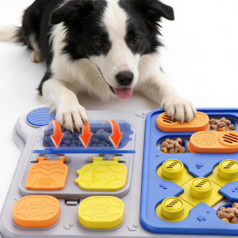 Dog Puzzle Toy & Pet Feeder -  - Dog Puzzle Feeder Toy recension och pris